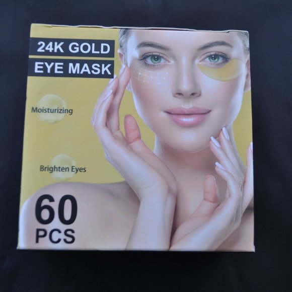 Under Eye Patches for Puffy Eyes and Dark Circles Pure Collagen and 24K Gold - Picture 2 of 8